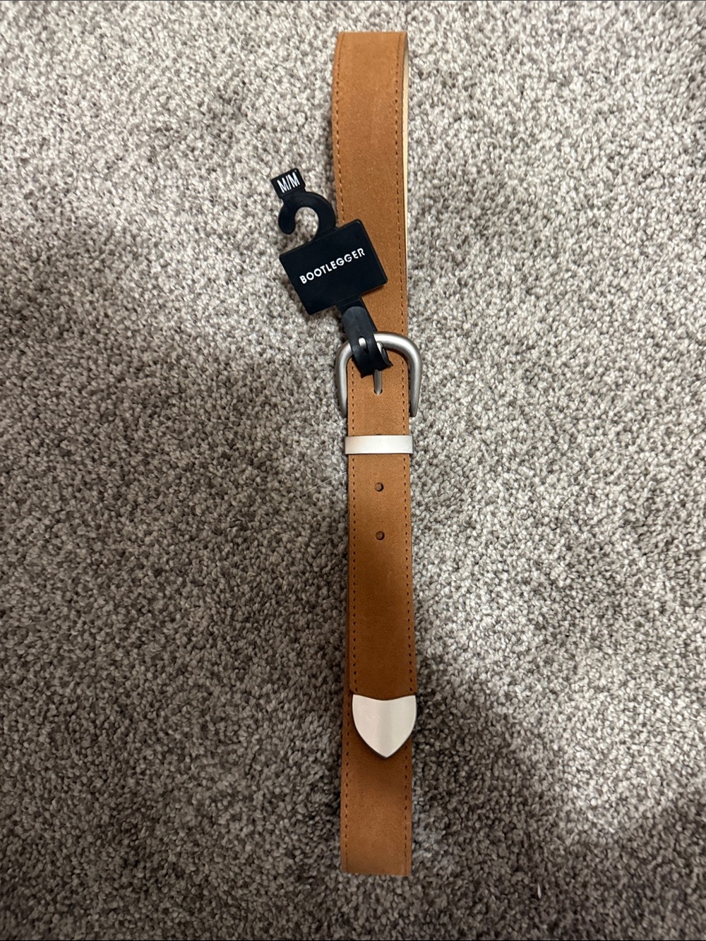 Tan Suede Belt